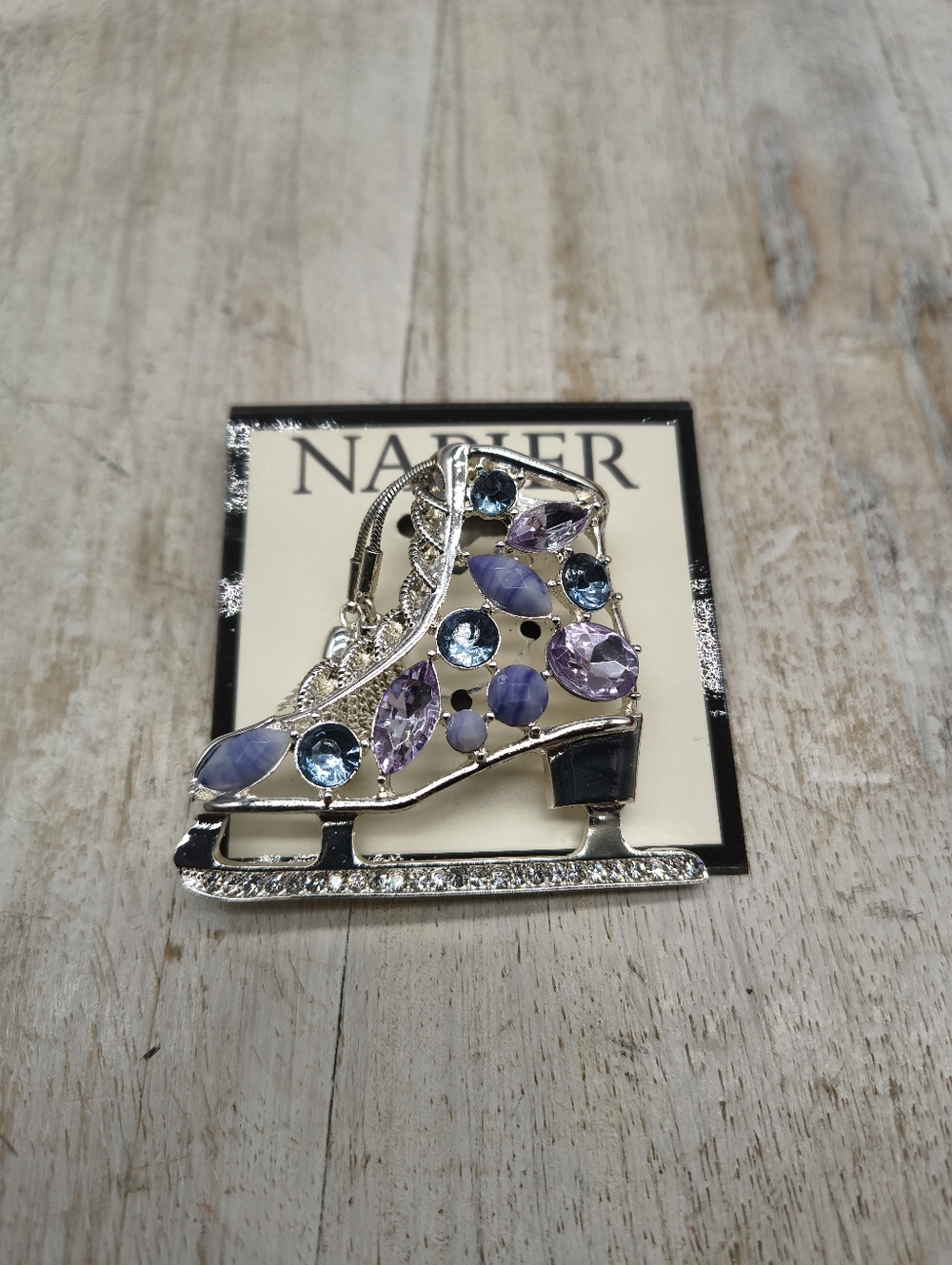 Napier Ice Skate Pin